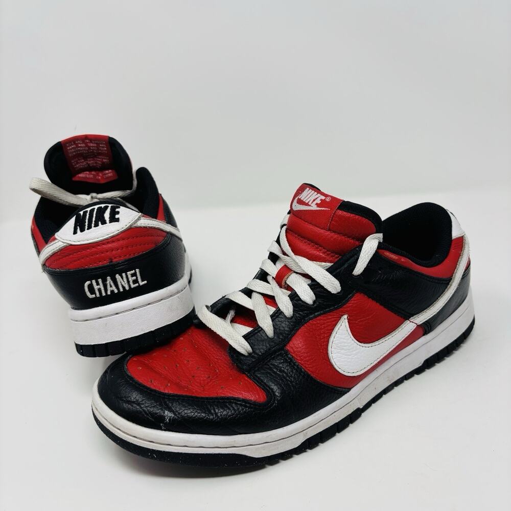 Nike Dunk Low By You “CHICAGO” Men's Size 8.5 FN0569-900 Custom 1 Of 1